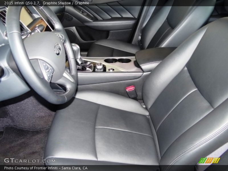 Graphite Shadow / Graphite 2015 Infiniti Q50 3.7