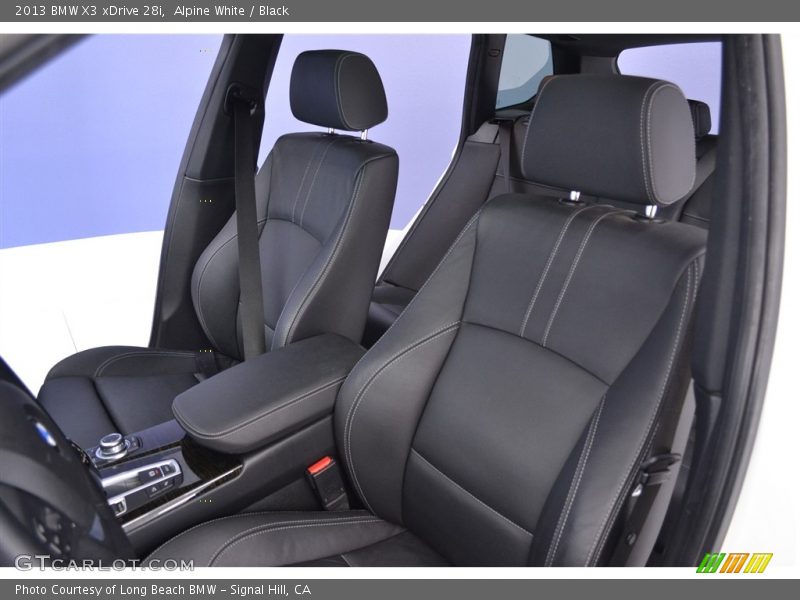 Alpine White / Black 2013 BMW X3 xDrive 28i