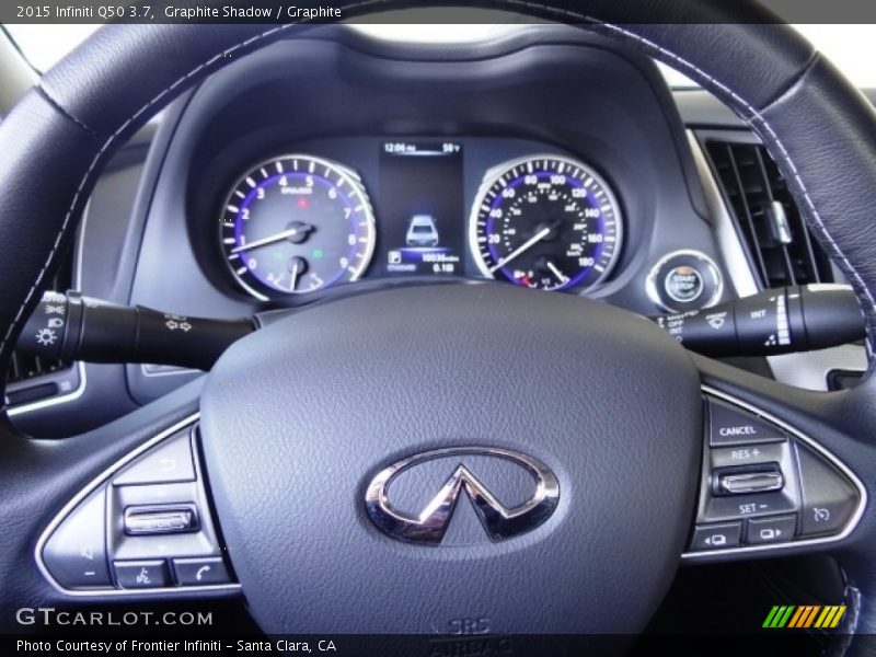 Graphite Shadow / Graphite 2015 Infiniti Q50 3.7