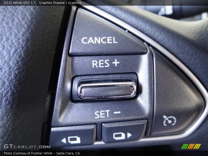 Graphite Shadow / Graphite 2015 Infiniti Q50 3.7