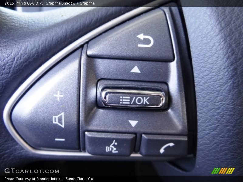 Graphite Shadow / Graphite 2015 Infiniti Q50 3.7