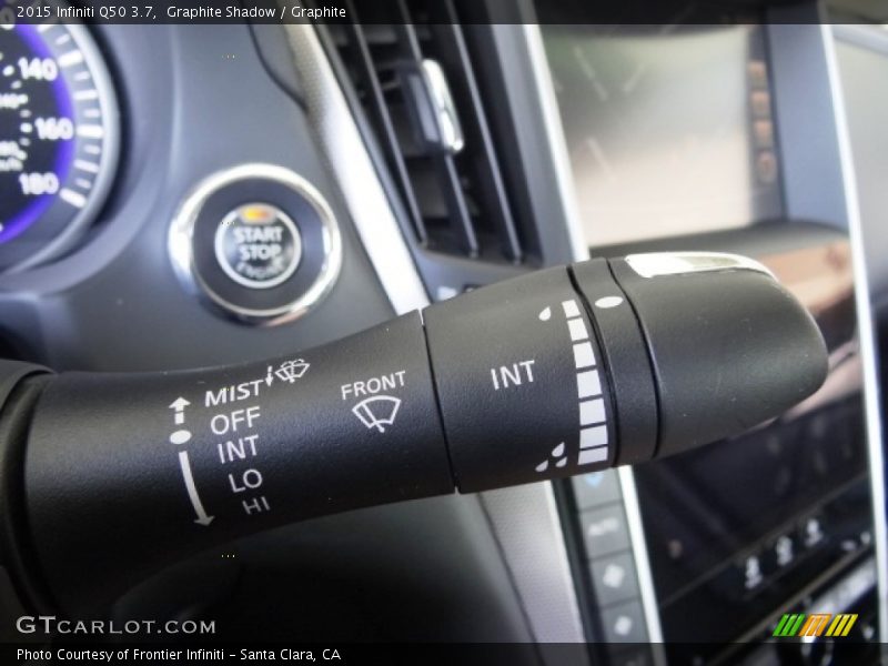 Graphite Shadow / Graphite 2015 Infiniti Q50 3.7