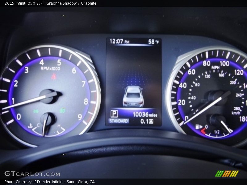 Graphite Shadow / Graphite 2015 Infiniti Q50 3.7