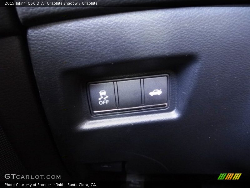 Graphite Shadow / Graphite 2015 Infiniti Q50 3.7