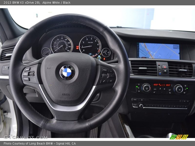 Alpine White / Black 2013 BMW X3 xDrive 28i