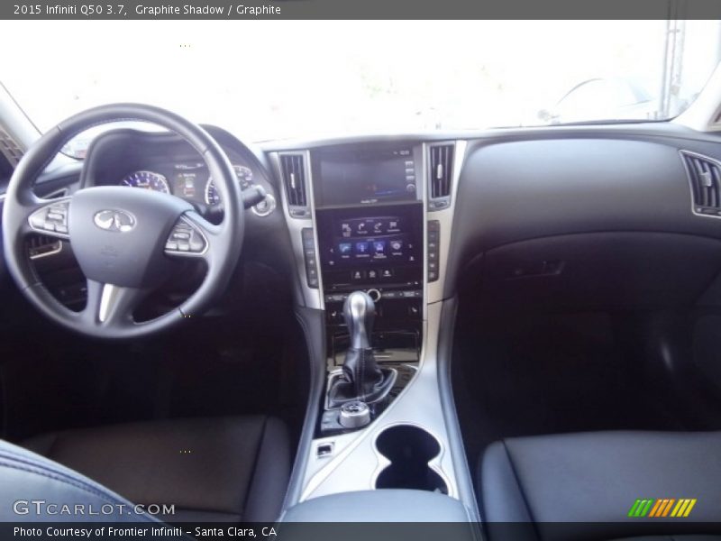 Graphite Shadow / Graphite 2015 Infiniti Q50 3.7