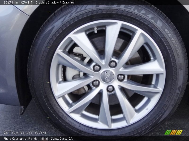 Graphite Shadow / Graphite 2015 Infiniti Q50 3.7