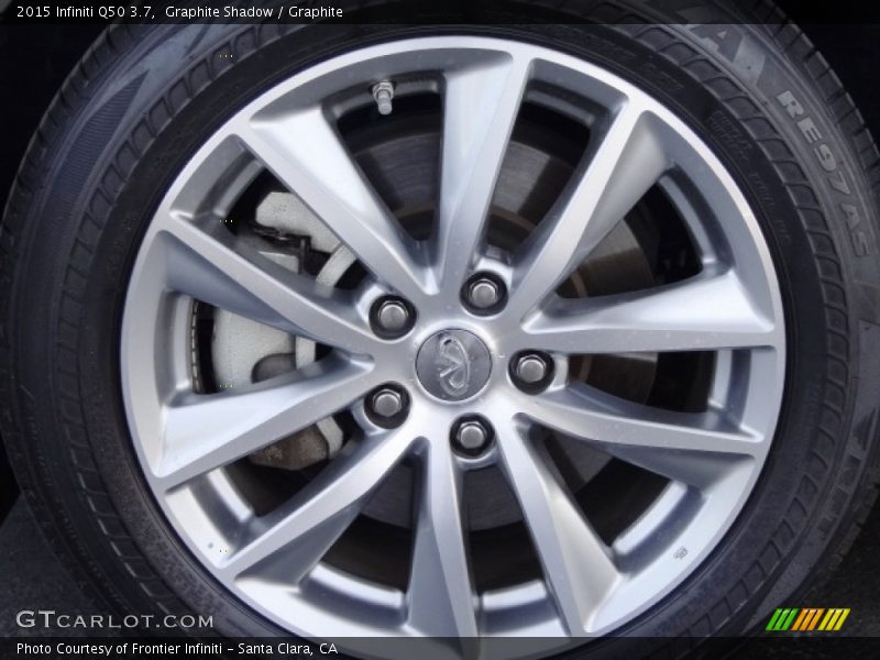 Graphite Shadow / Graphite 2015 Infiniti Q50 3.7