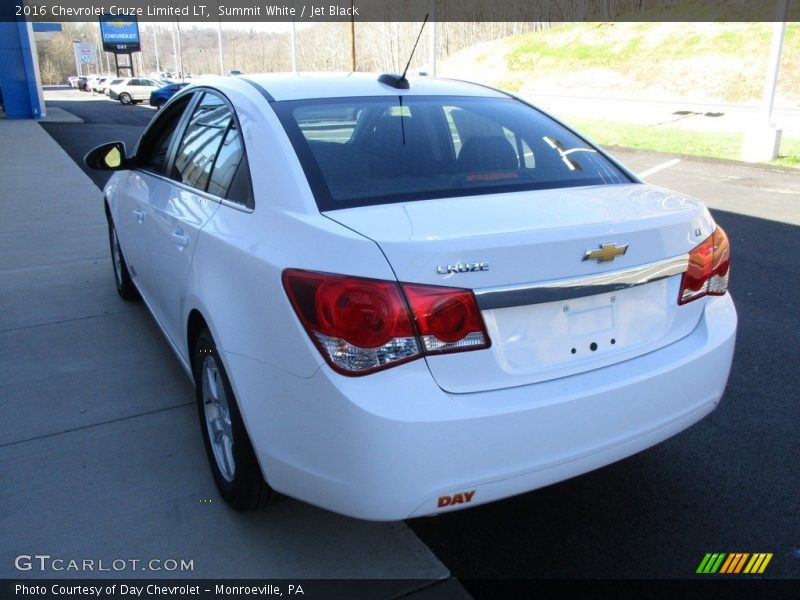 Summit White / Jet Black 2016 Chevrolet Cruze Limited LT