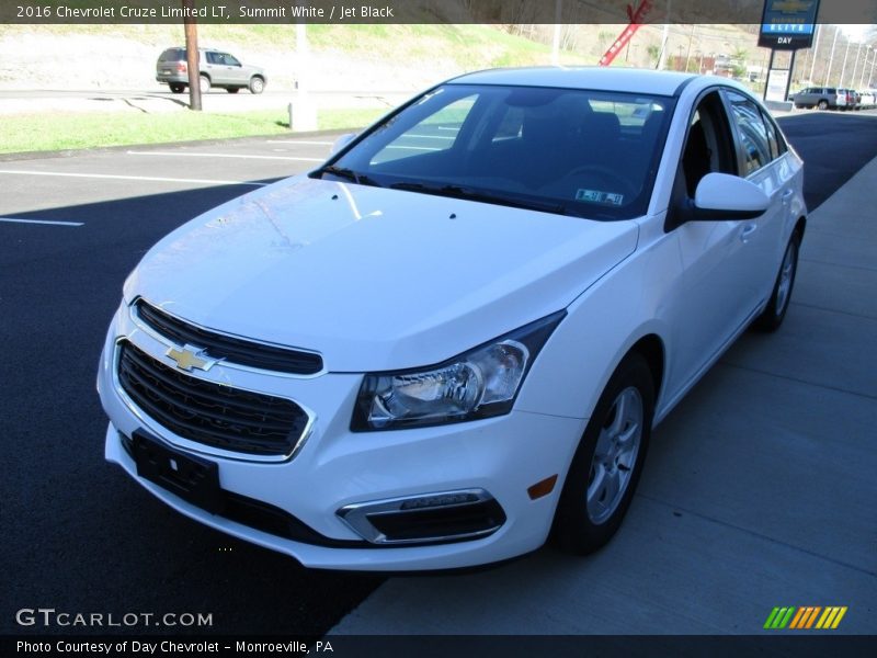 Summit White / Jet Black 2016 Chevrolet Cruze Limited LT