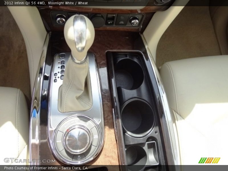 Moonlight White / Wheat 2012 Infiniti QX 56 4WD
