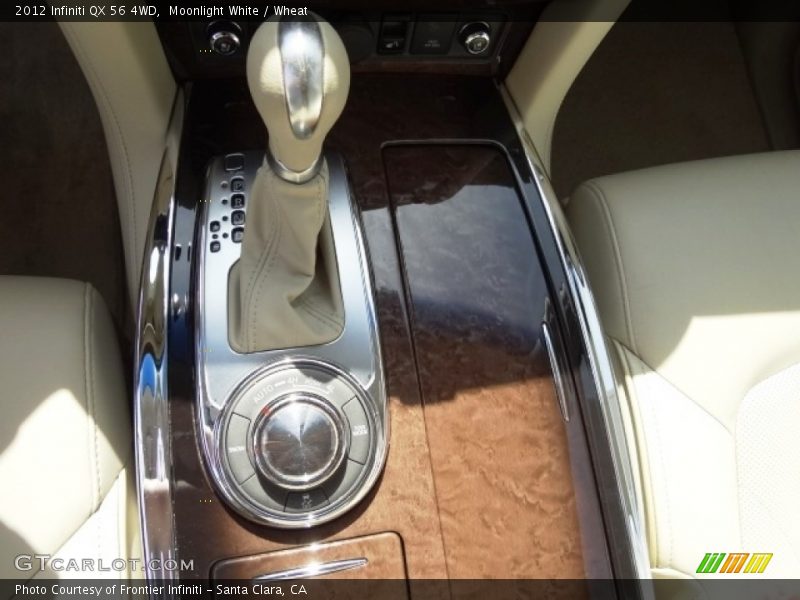 Moonlight White / Wheat 2012 Infiniti QX 56 4WD