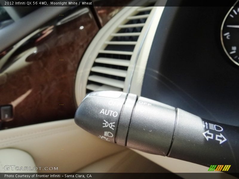 Moonlight White / Wheat 2012 Infiniti QX 56 4WD