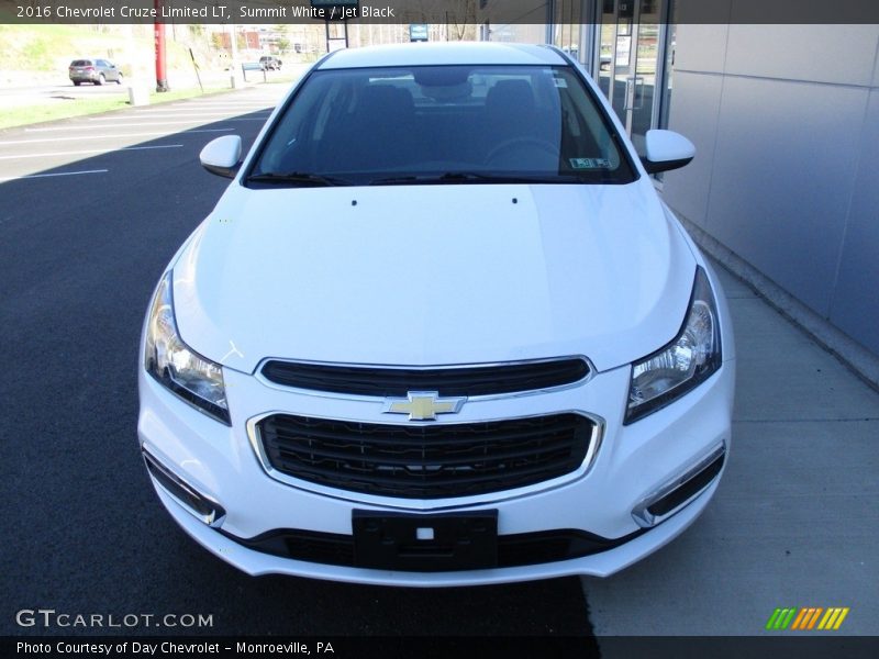 Summit White / Jet Black 2016 Chevrolet Cruze Limited LT