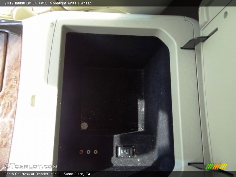 Moonlight White / Wheat 2012 Infiniti QX 56 4WD