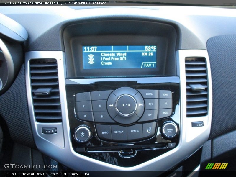 Summit White / Jet Black 2016 Chevrolet Cruze Limited LT