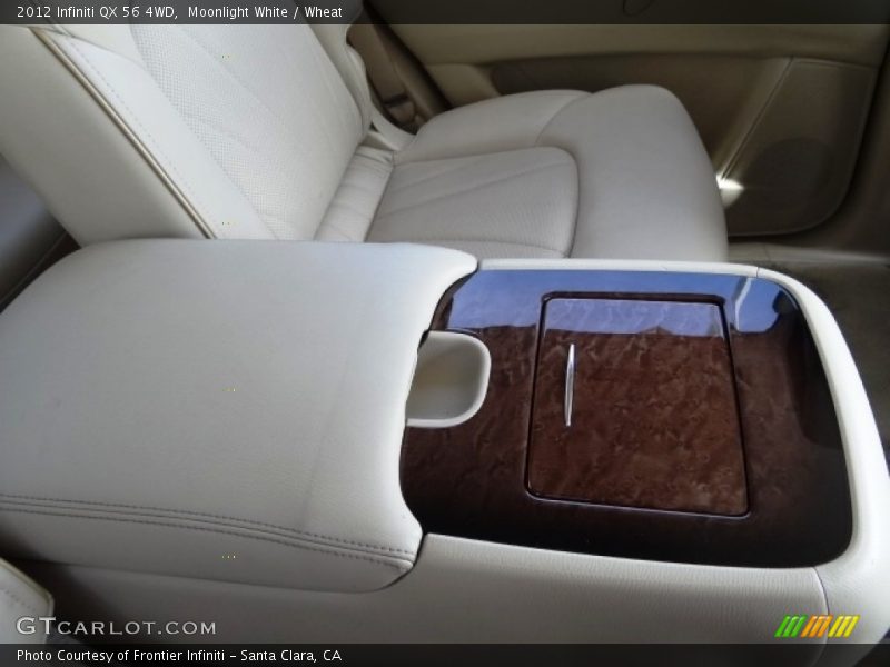 Moonlight White / Wheat 2012 Infiniti QX 56 4WD