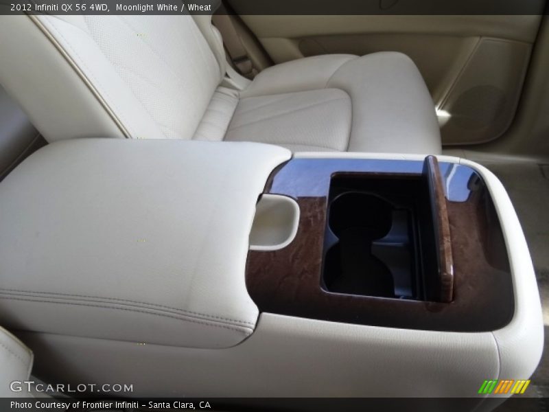 Moonlight White / Wheat 2012 Infiniti QX 56 4WD