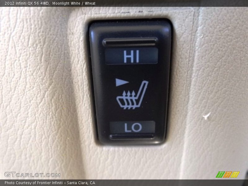 Moonlight White / Wheat 2012 Infiniti QX 56 4WD