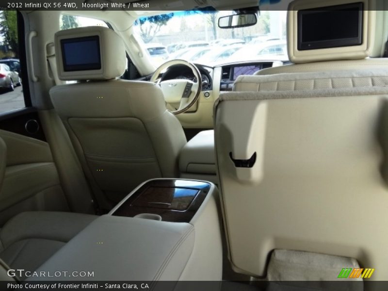 Moonlight White / Wheat 2012 Infiniti QX 56 4WD