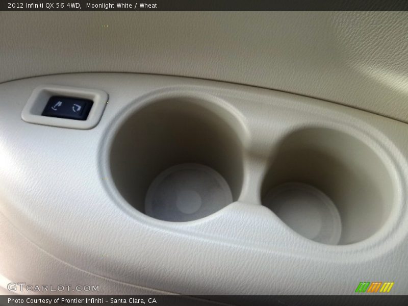 Moonlight White / Wheat 2012 Infiniti QX 56 4WD