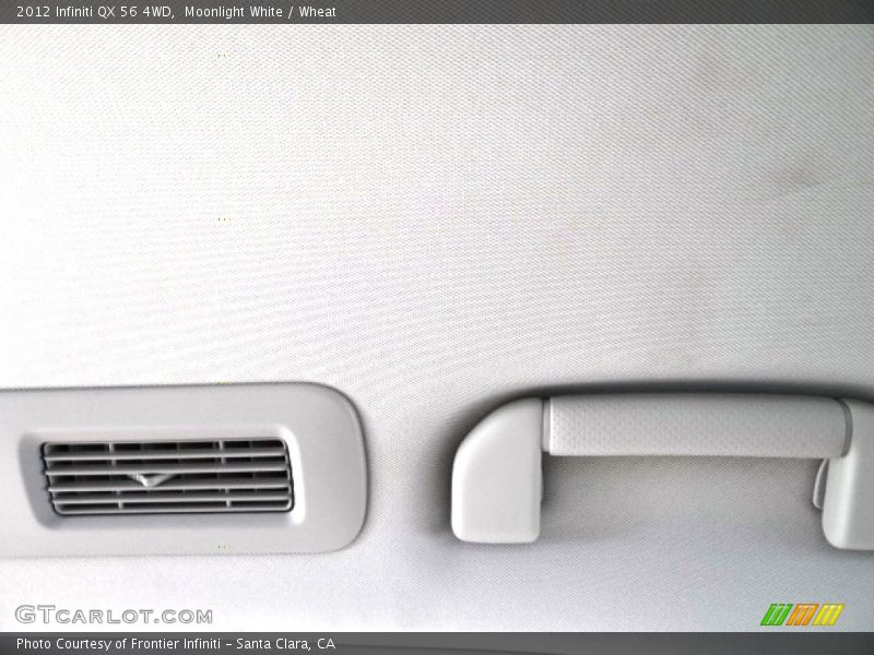 Moonlight White / Wheat 2012 Infiniti QX 56 4WD
