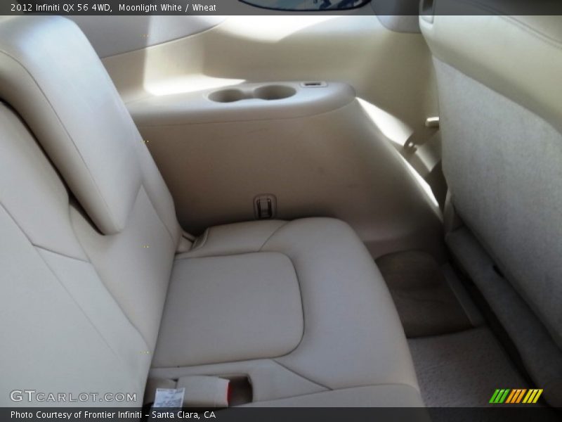 Moonlight White / Wheat 2012 Infiniti QX 56 4WD