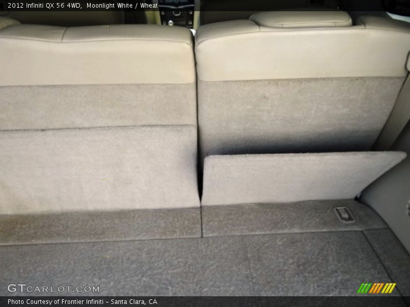 Moonlight White / Wheat 2012 Infiniti QX 56 4WD