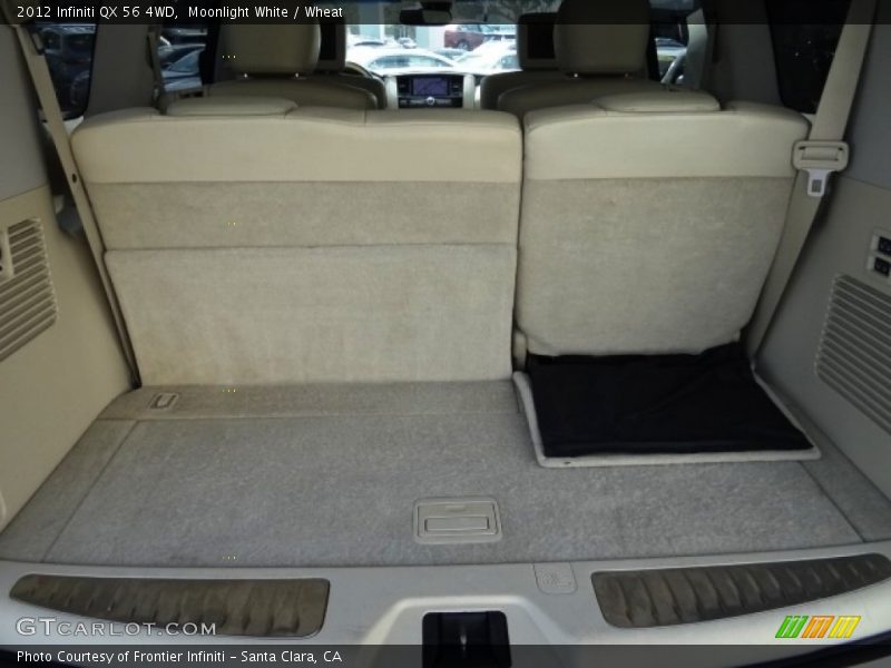 Moonlight White / Wheat 2012 Infiniti QX 56 4WD