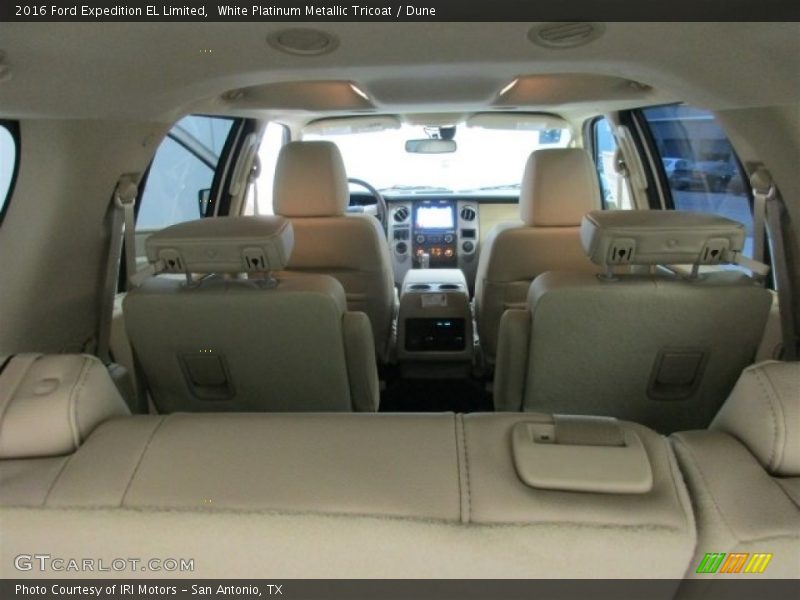 White Platinum Metallic Tricoat / Dune 2016 Ford Expedition EL Limited