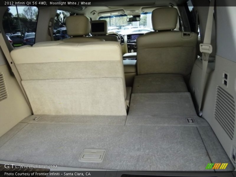 Moonlight White / Wheat 2012 Infiniti QX 56 4WD