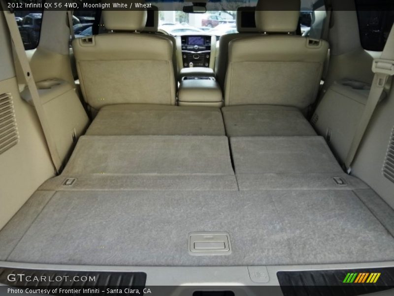 Moonlight White / Wheat 2012 Infiniti QX 56 4WD