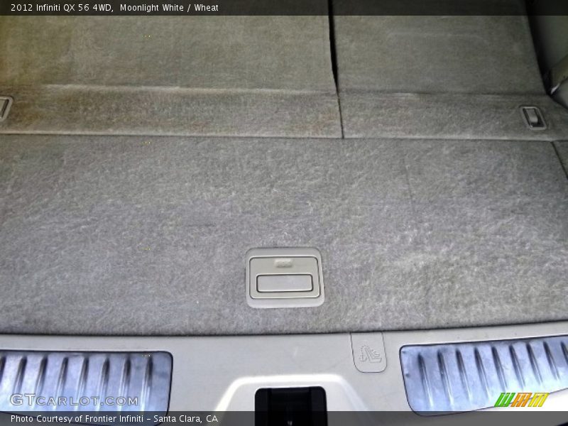 Moonlight White / Wheat 2012 Infiniti QX 56 4WD