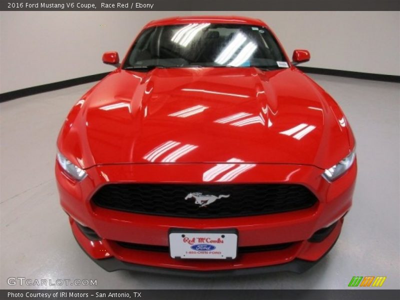 Race Red / Ebony 2016 Ford Mustang V6 Coupe