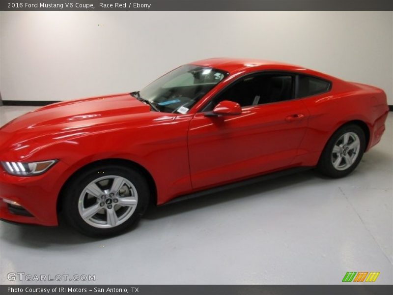 Race Red / Ebony 2016 Ford Mustang V6 Coupe