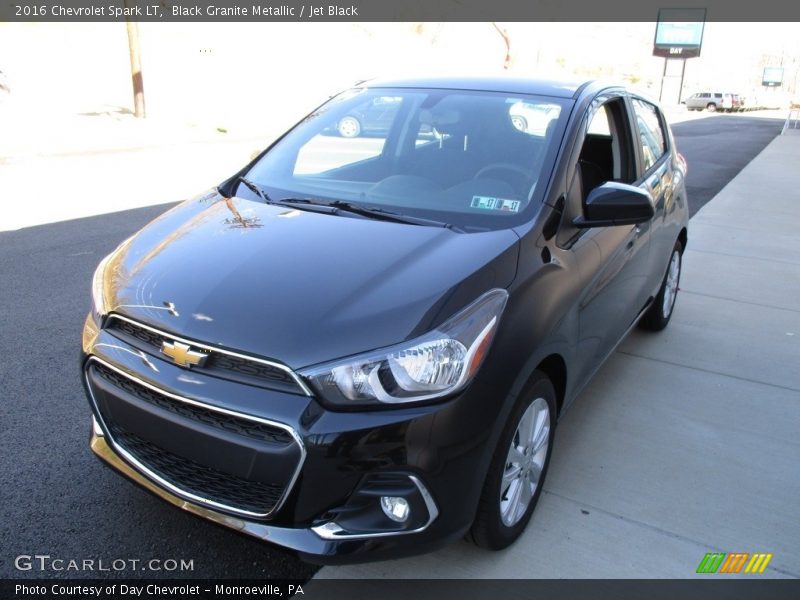 Black Granite Metallic / Jet Black 2016 Chevrolet Spark LT