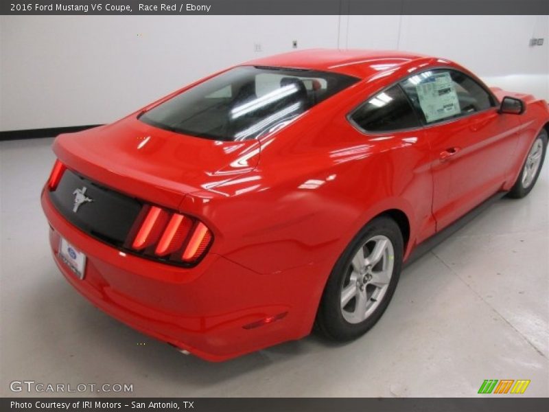 Race Red / Ebony 2016 Ford Mustang V6 Coupe