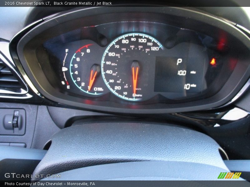 Black Granite Metallic / Jet Black 2016 Chevrolet Spark LT