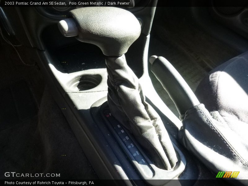 Polo Green Metallic / Dark Pewter 2003 Pontiac Grand Am SE Sedan