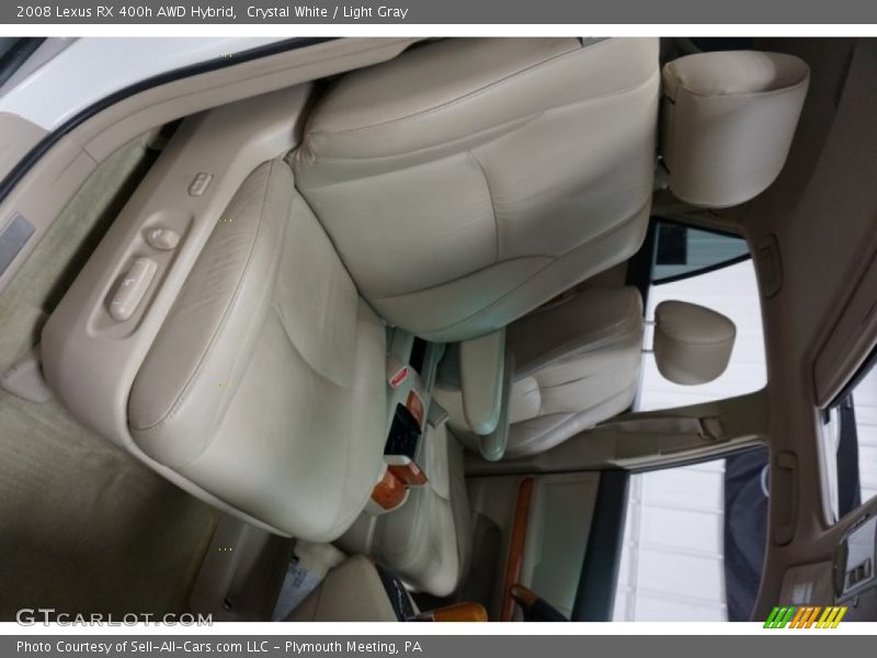 Crystal White / Light Gray 2008 Lexus RX 400h AWD Hybrid
