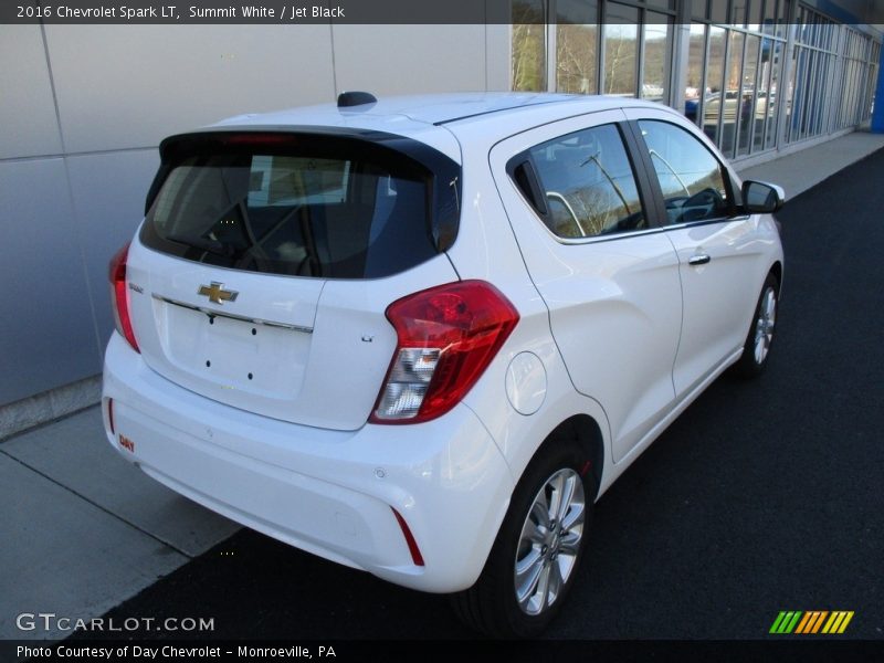 Summit White / Jet Black 2016 Chevrolet Spark LT