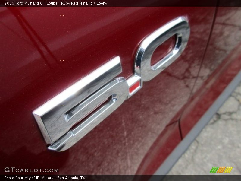 Ruby Red Metallic / Ebony 2016 Ford Mustang GT Coupe