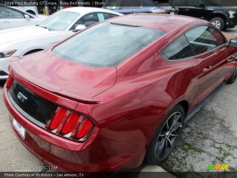 Ruby Red Metallic / Ebony 2016 Ford Mustang GT Coupe