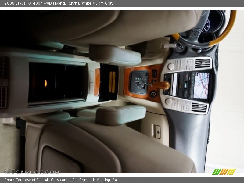 Crystal White / Light Gray 2008 Lexus RX 400h AWD Hybrid