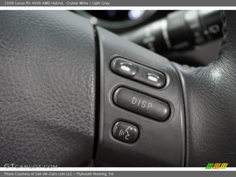 Crystal White / Light Gray 2008 Lexus RX 400h AWD Hybrid