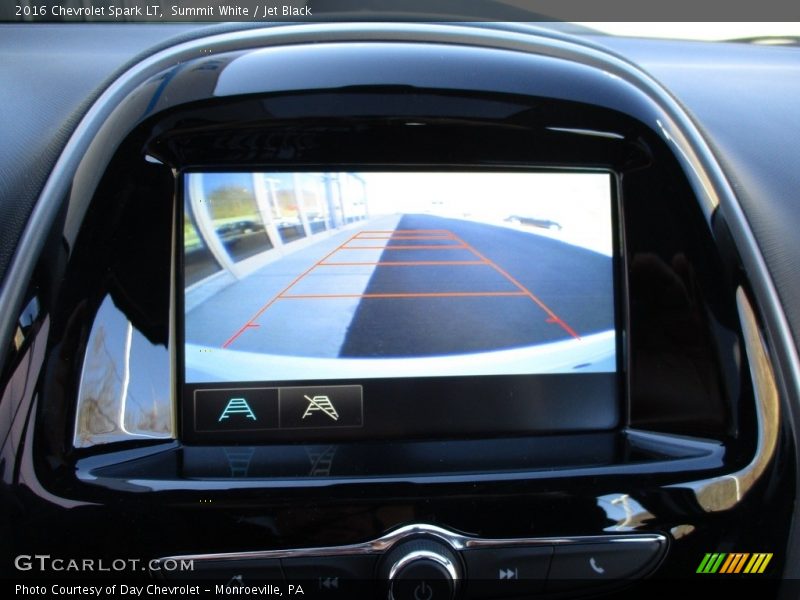 Summit White / Jet Black 2016 Chevrolet Spark LT