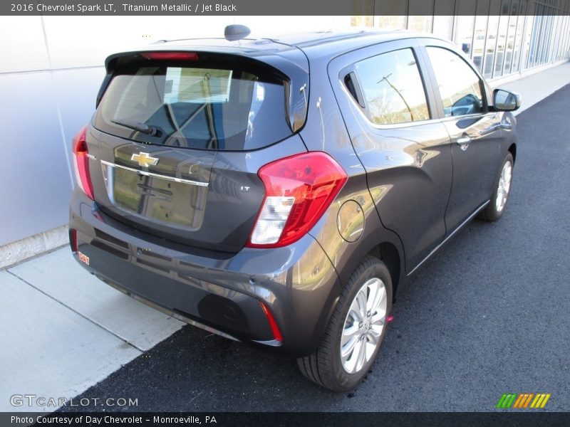 Titanium Metallic / Jet Black 2016 Chevrolet Spark LT
