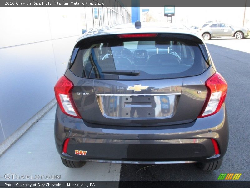 Titanium Metallic / Jet Black 2016 Chevrolet Spark LT