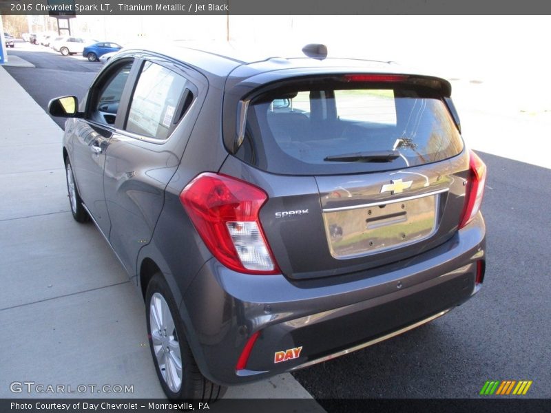Titanium Metallic / Jet Black 2016 Chevrolet Spark LT