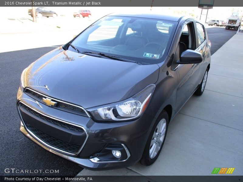 Titanium Metallic / Jet Black 2016 Chevrolet Spark LT